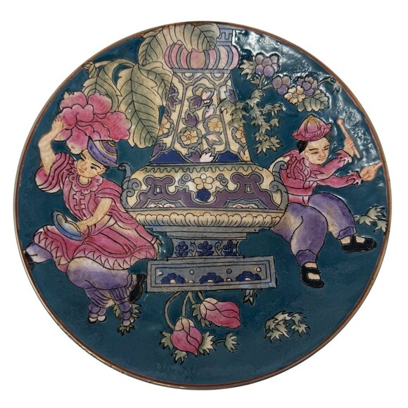 unbranded Accents Vintage Cloisonne Qianlong Nan Zhi Chinese Hand